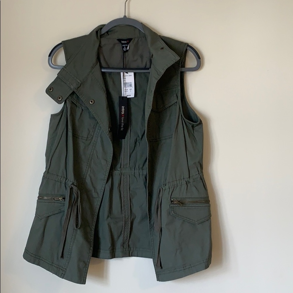 Intro stretch twill vest